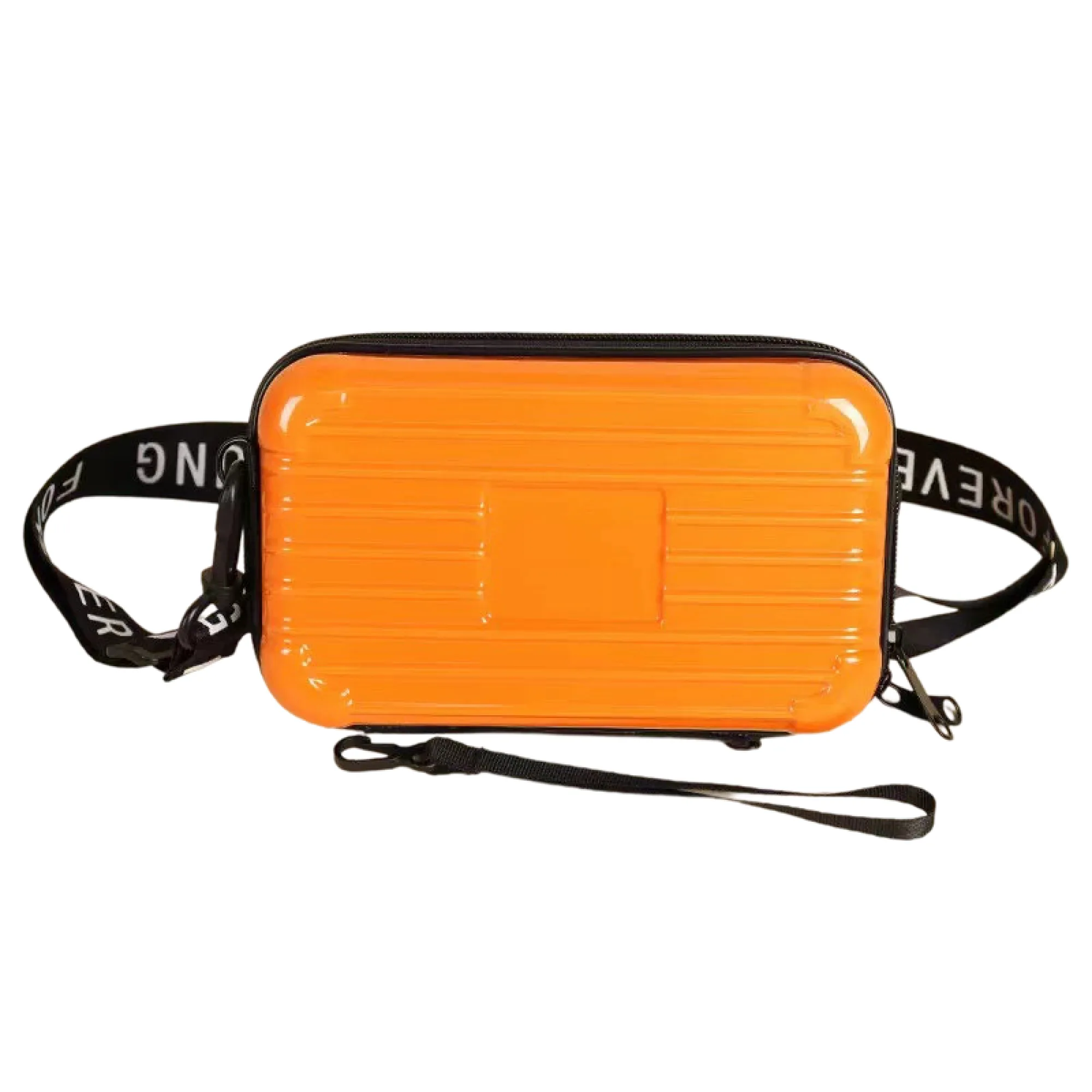 Hard-Shell Cosmetic Bag with Shoulder Strap thumbnail 9