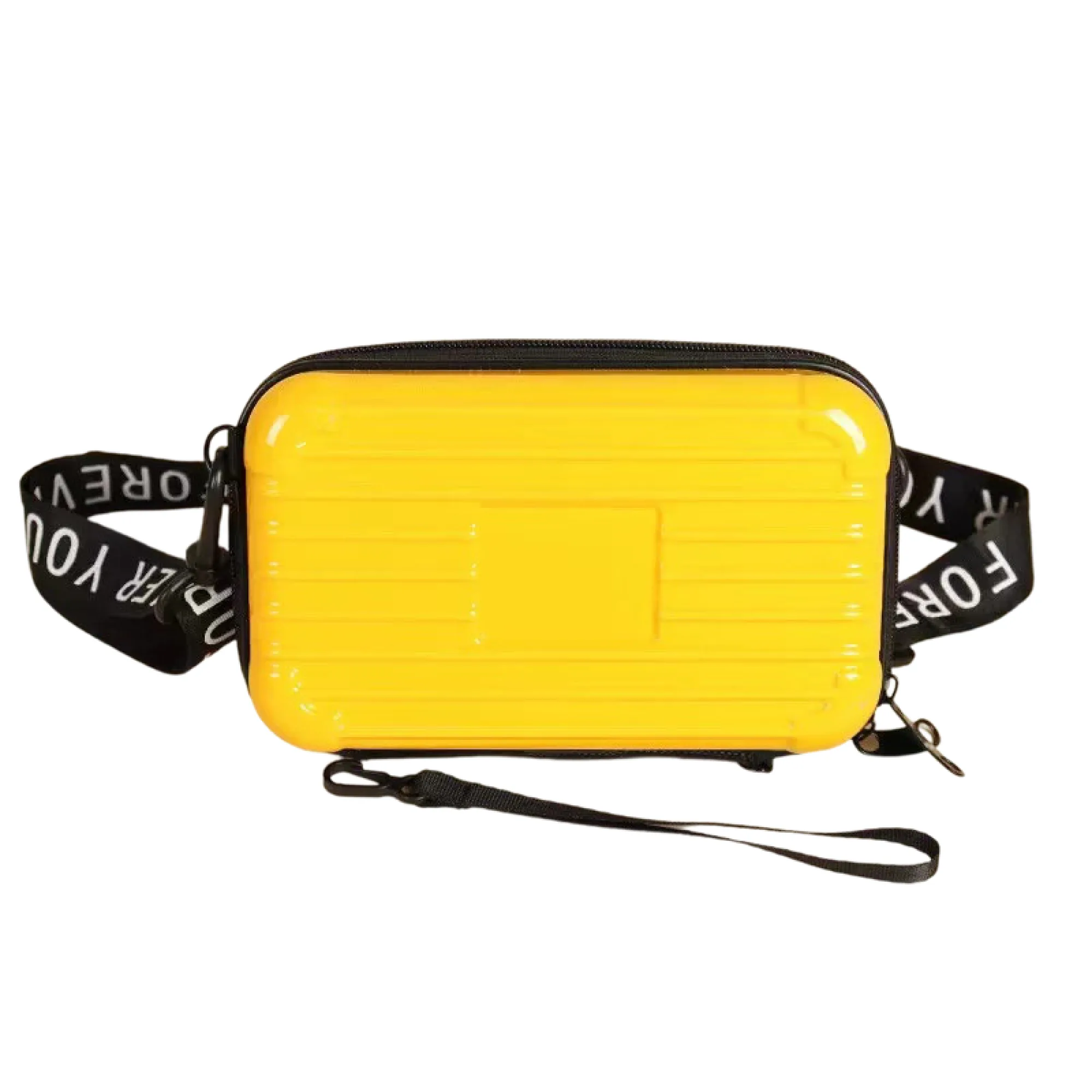 Hard-Shell Cosmetic Bag with Shoulder Strap thumbnail 12
