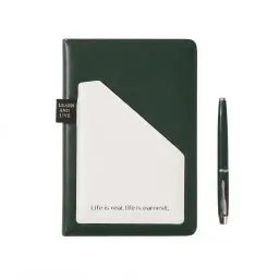 Pocket-Size PU Hardcover Notebook, A5, Ruled, 100 gsm Paper, 5 Colors thumbnail 7