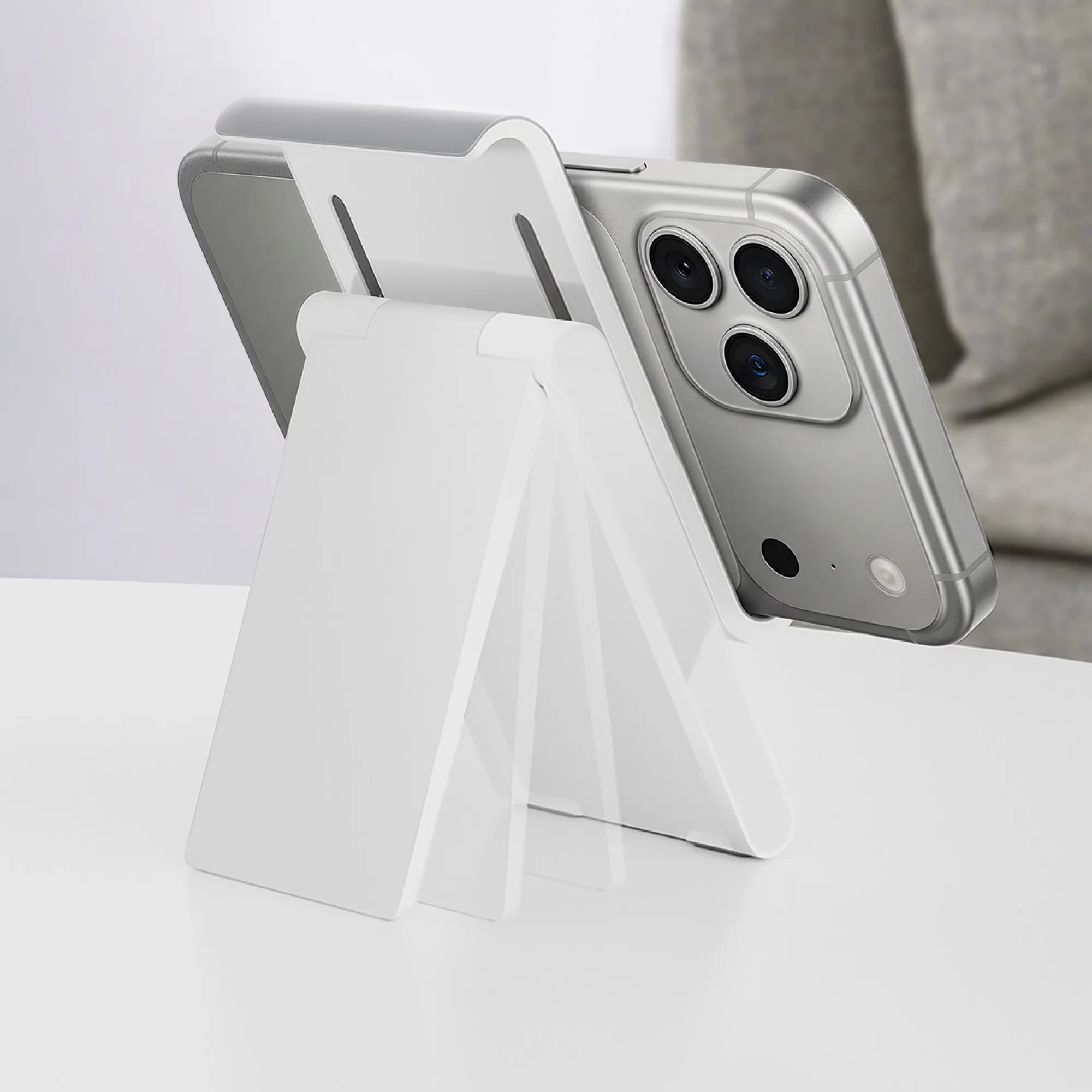 SAIJING S0 Foldable Desktop Phone and Tablet Stand thumbnail 2
