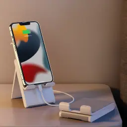 SAIJING S0 Foldable Desktop Phone and Tablet Stand thumbnail 2