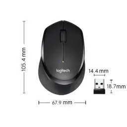 Logitech M330 Wireless Silent Mouse thumbnail 3