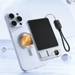 MagSafe Magnetic Wireless Power Bank with Built-in Stand thumbnail 5