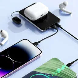 MagSafe Magnetic Wireless Power Bank with Built-in Stand thumbnail 4