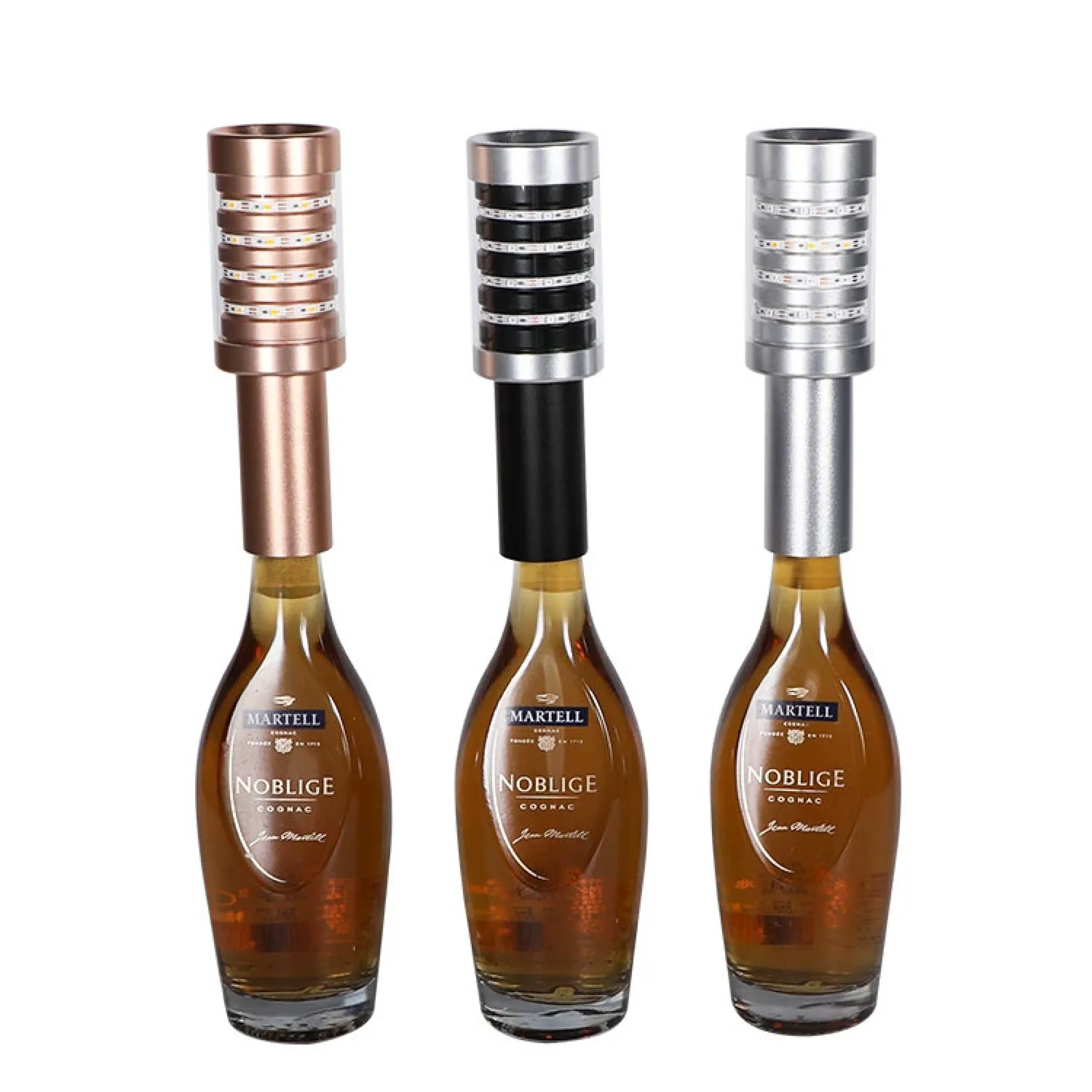 LED Glowing Flashing Bar Stick with Metal Grenade Design