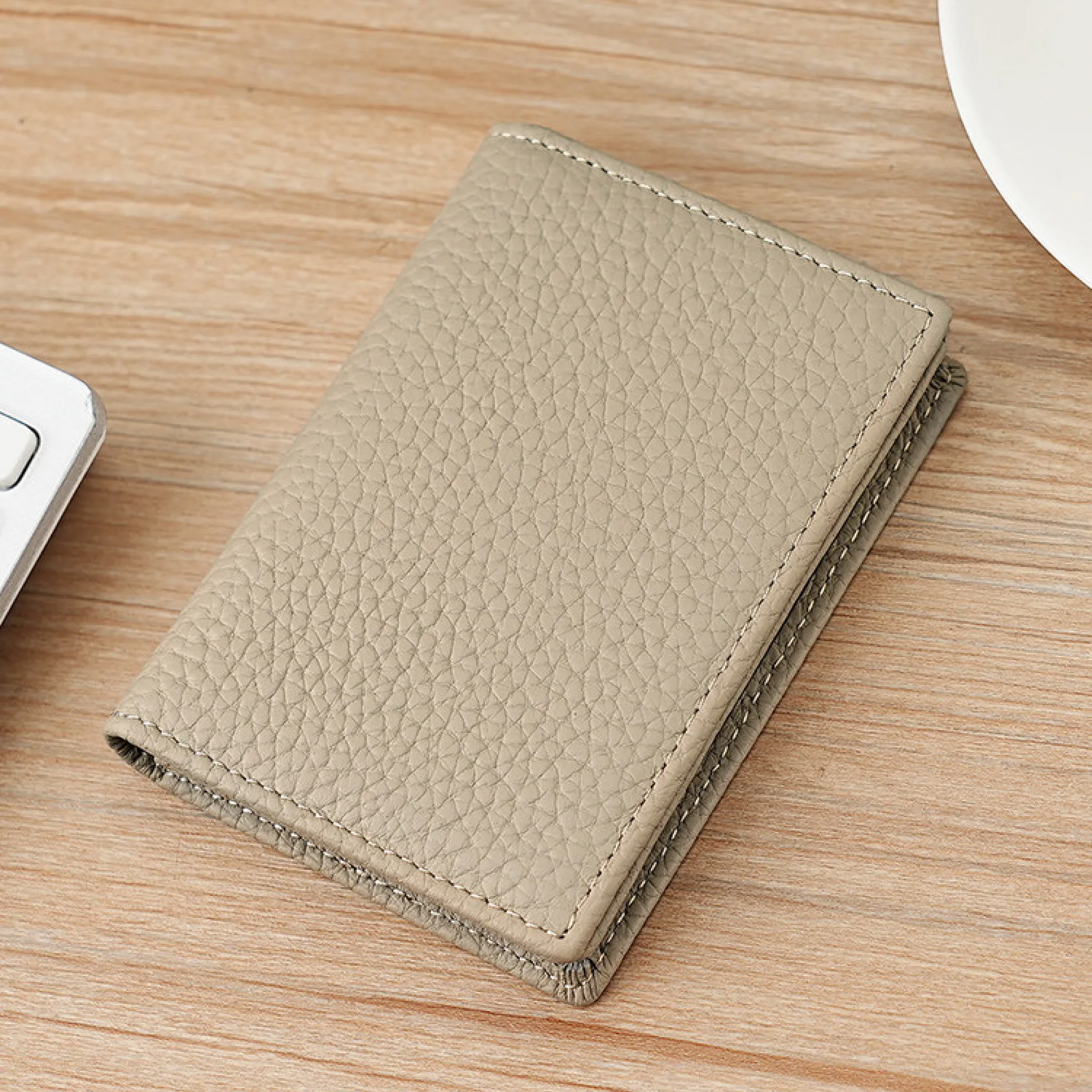 First Layer Cowhide Business Card Holder thumbnail 4