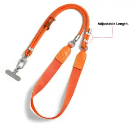 Adjustable Phone Lanyard Strap with Wide Shoulder Strap and Double Buckle Detachable Options thumbnail 9
