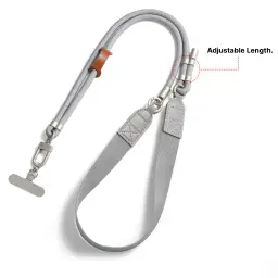 Adjustable Phone Lanyard Strap with Wide Shoulder Strap and Double Buckle Detachable Options thumbnail 7
