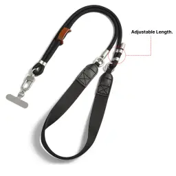 Adjustable Phone Lanyard Strap with Wide Shoulder Strap and Double Buckle Detachable Options thumbnail 8