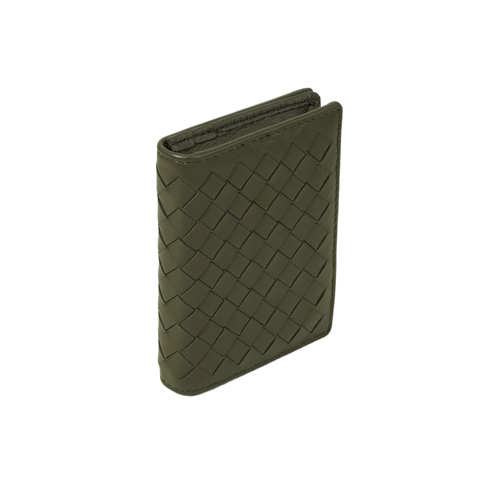 Woven Sheepskin Business Card Holder thumbnail 3