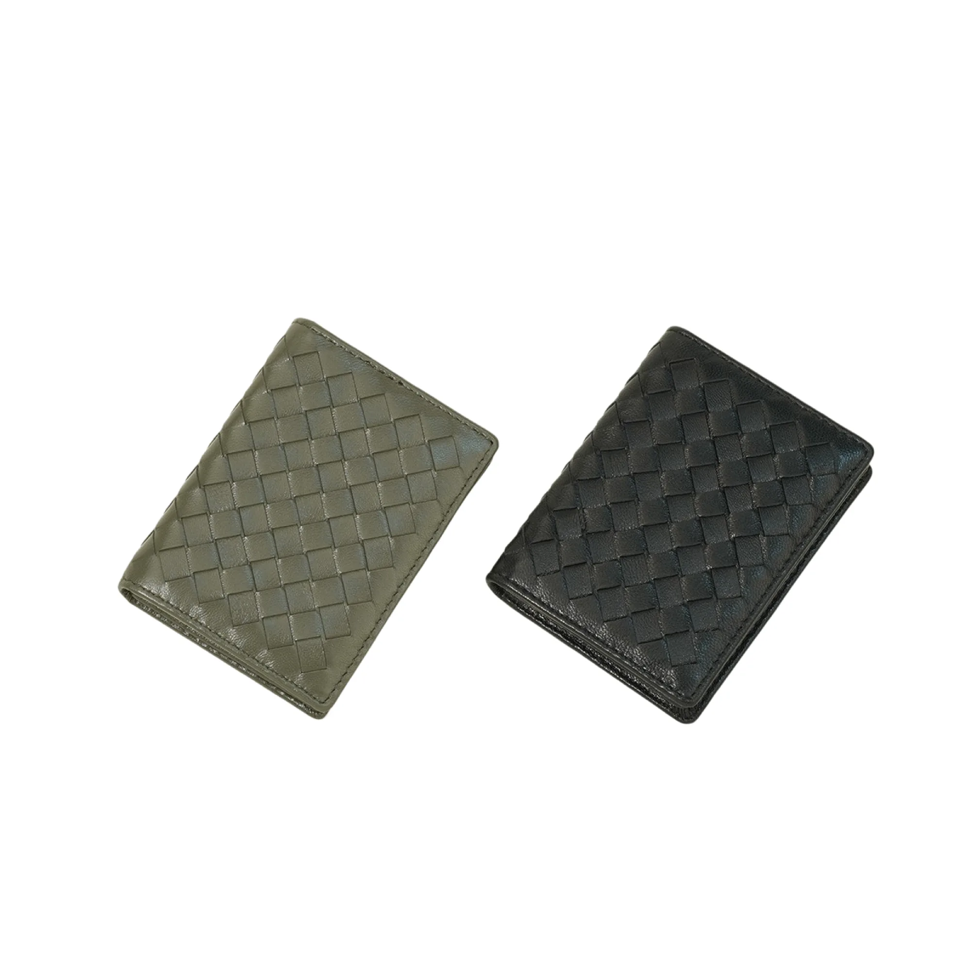 Woven Sheepskin Business Card Holder thumbnail 5
