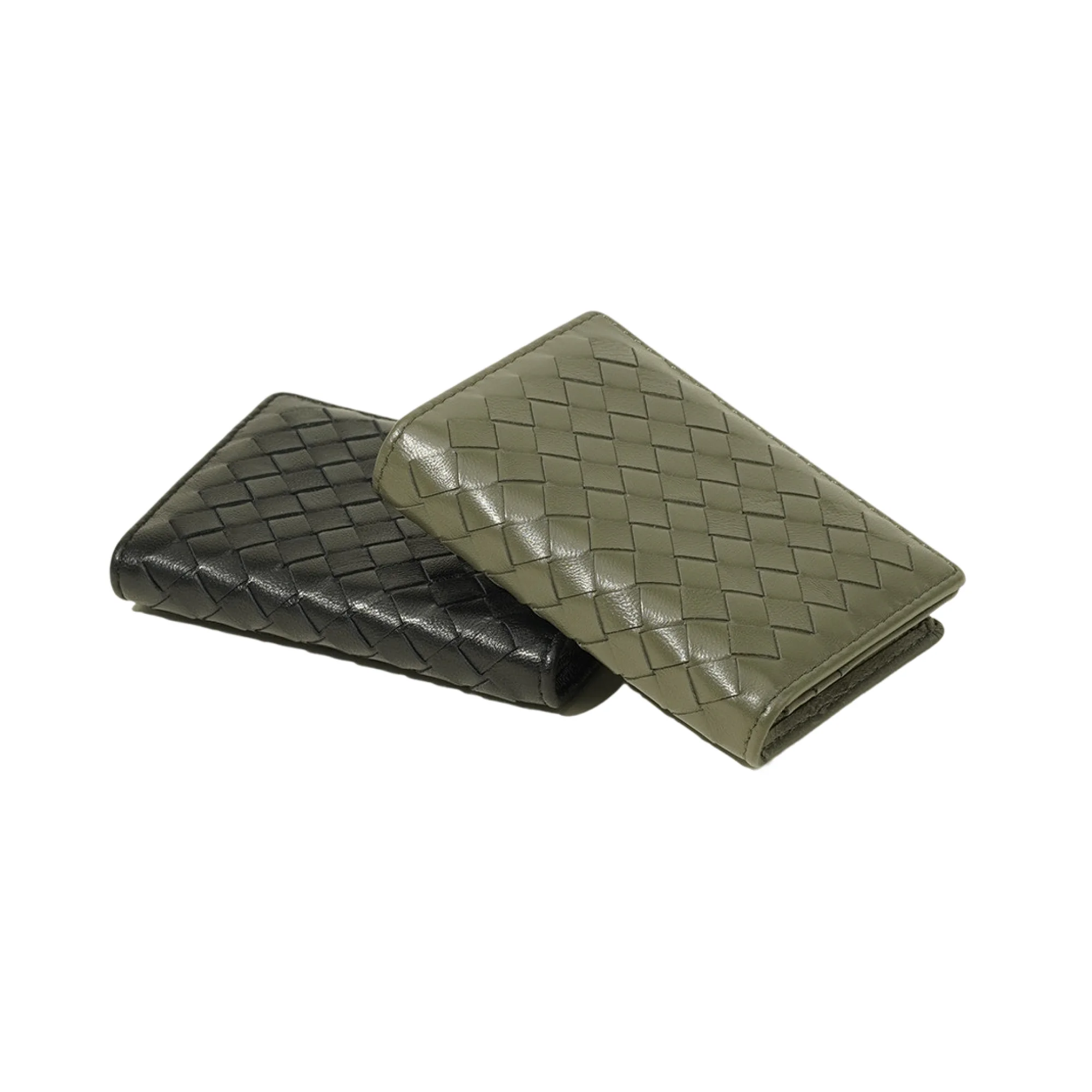 Woven Sheepskin Business Card Holder thumbnail 2