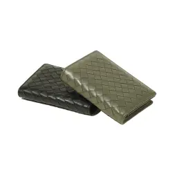 Woven Sheepskin Business Card Holder thumbnail 2