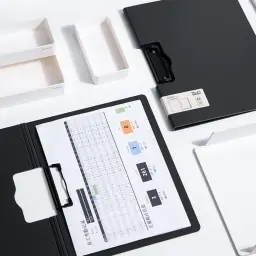 Deli A4 Foam PP Clipboard with Metal Clip, Horizontal and Vertical thumbnail 3