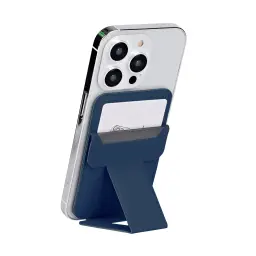 Magnetic Leather Card Holder with Foldable Stand for MagSafe-Compatible Phones thumbnail 11