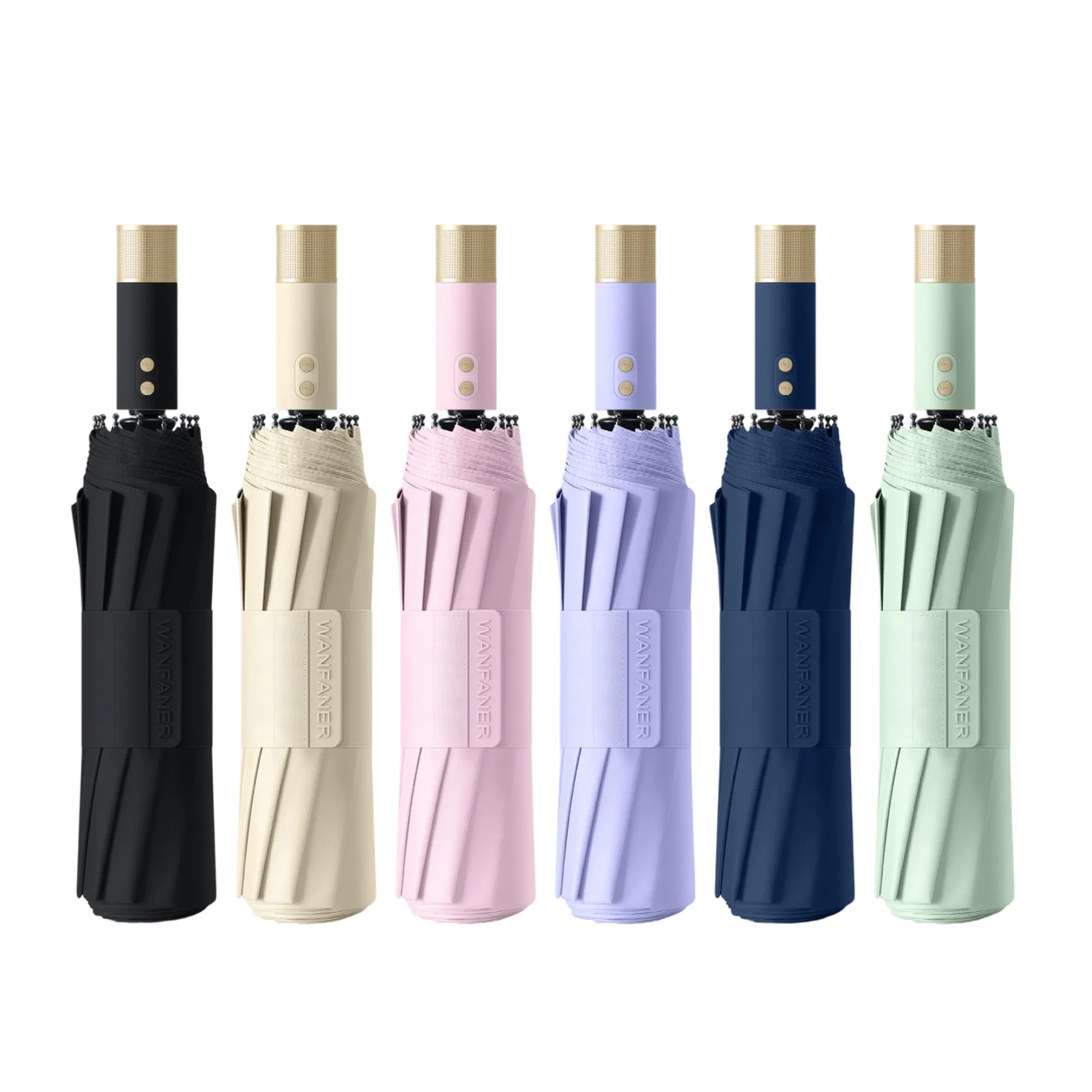 Automatic Folding Umbrella with Multiple Sizes and Colors