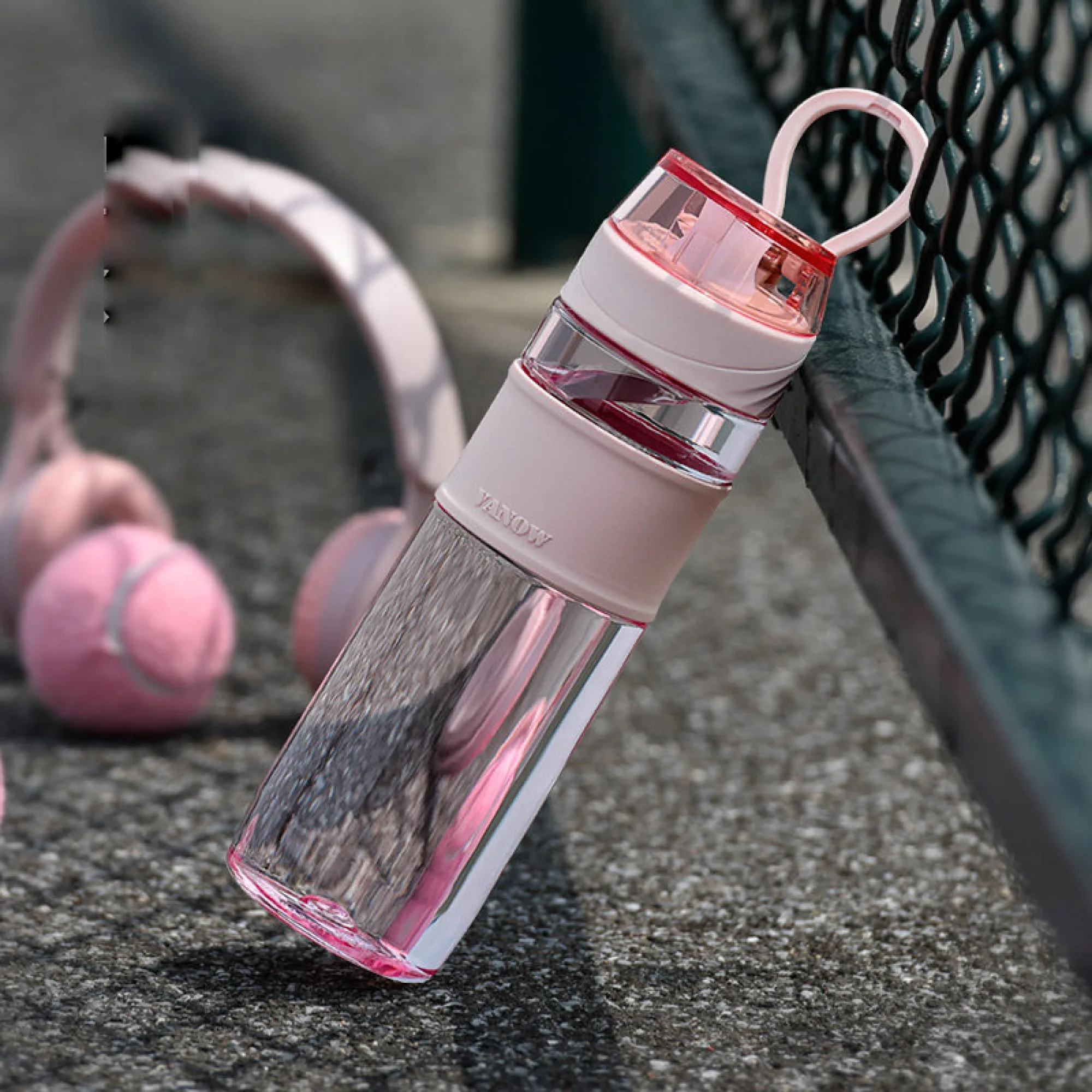 Vanow Tritan Sports Water Bottle 650ml with One-Touch Lid thumbnail 11