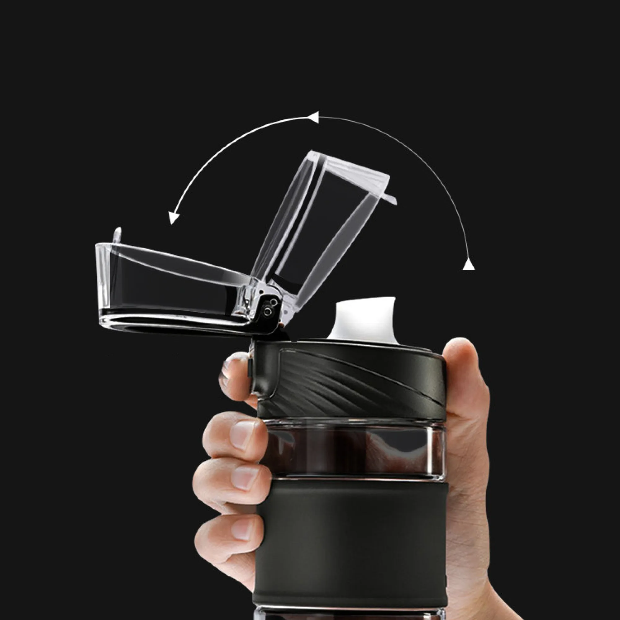 Vanow Tritan Sports Water Bottle 650ml with One-Touch Lid thumbnail 5