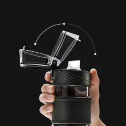 Vanow Tritan Sports Water Bottle 650ml with One-Touch Lid thumbnail 5