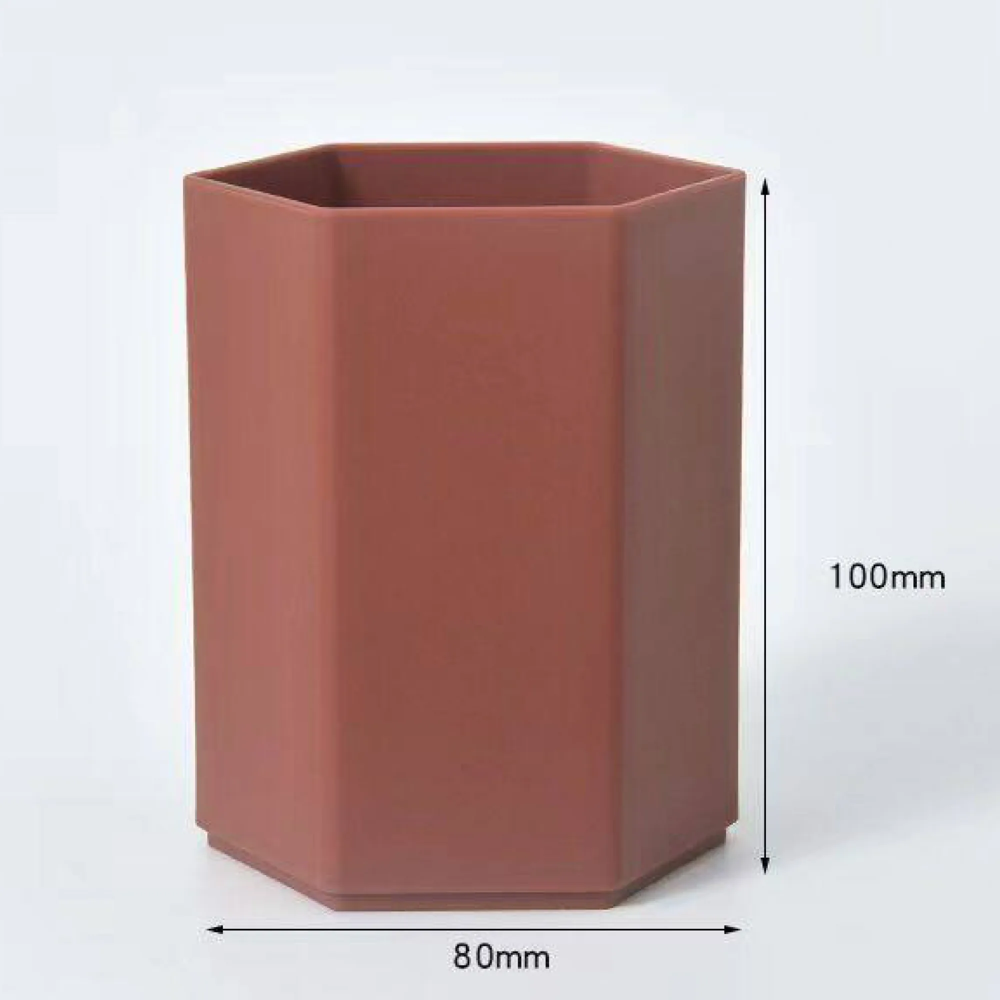 Hexagonal PP Pen Holder thumbnail 8