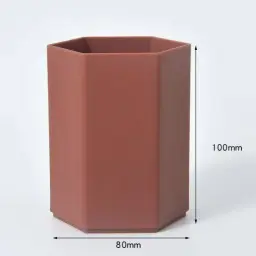 Hexagonal PP Pen Holder thumbnail 8