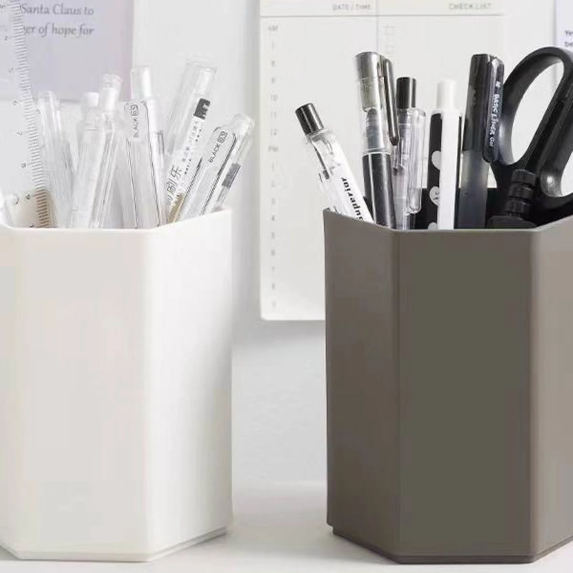 Hexagonal PP Pen Holder thumbnail 4
