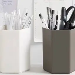 Hexagonal PP Pen Holder thumbnail 4