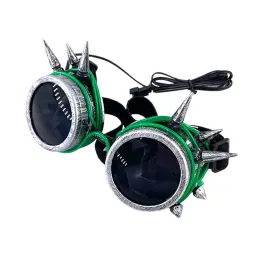 Steampunk LED Glow Goggles with EL Wire thumbnail 8