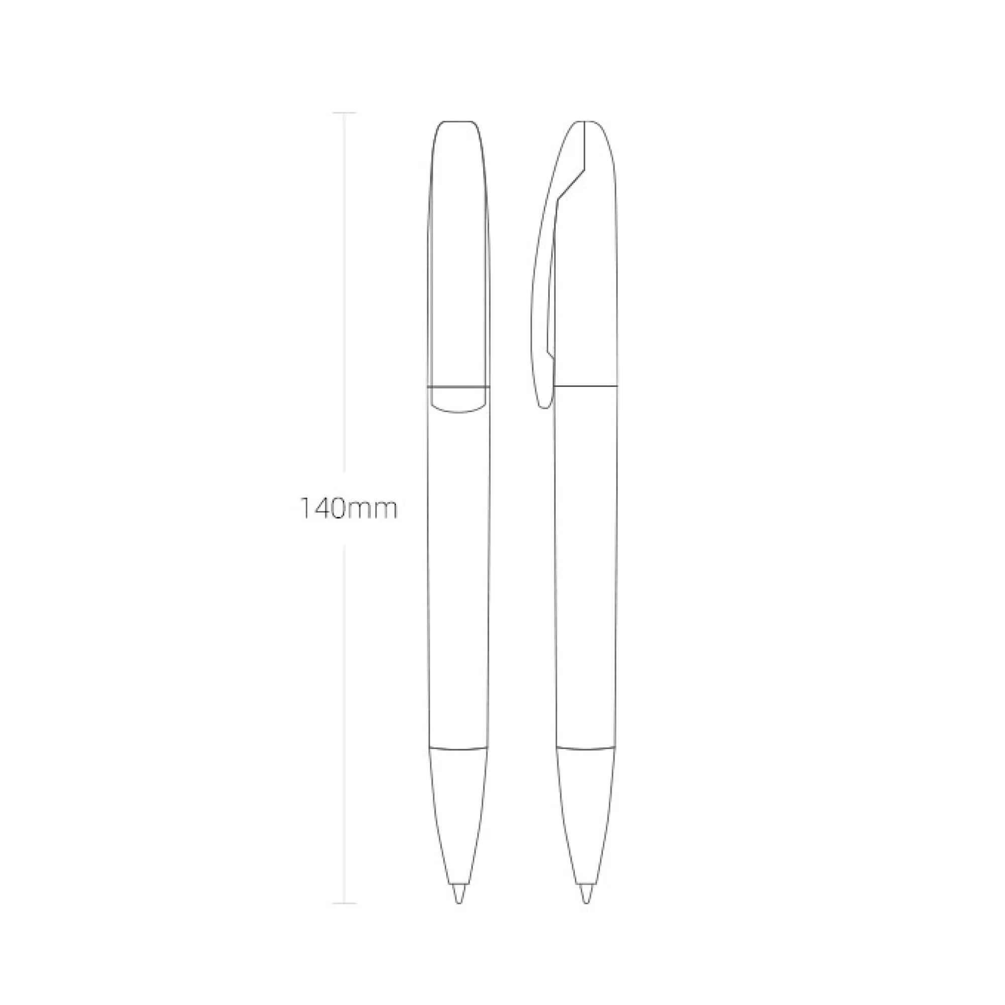 Maxema View-1 Metal Retractable Gel Pen, 0.5mm, Twist Action thumbnail 8