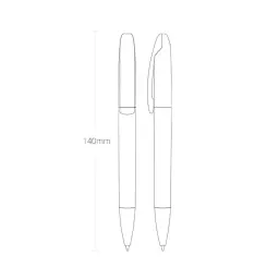 Maxema View-1 Metal Retractable Gel Pen, 0.5mm, Twist Action thumbnail 8
