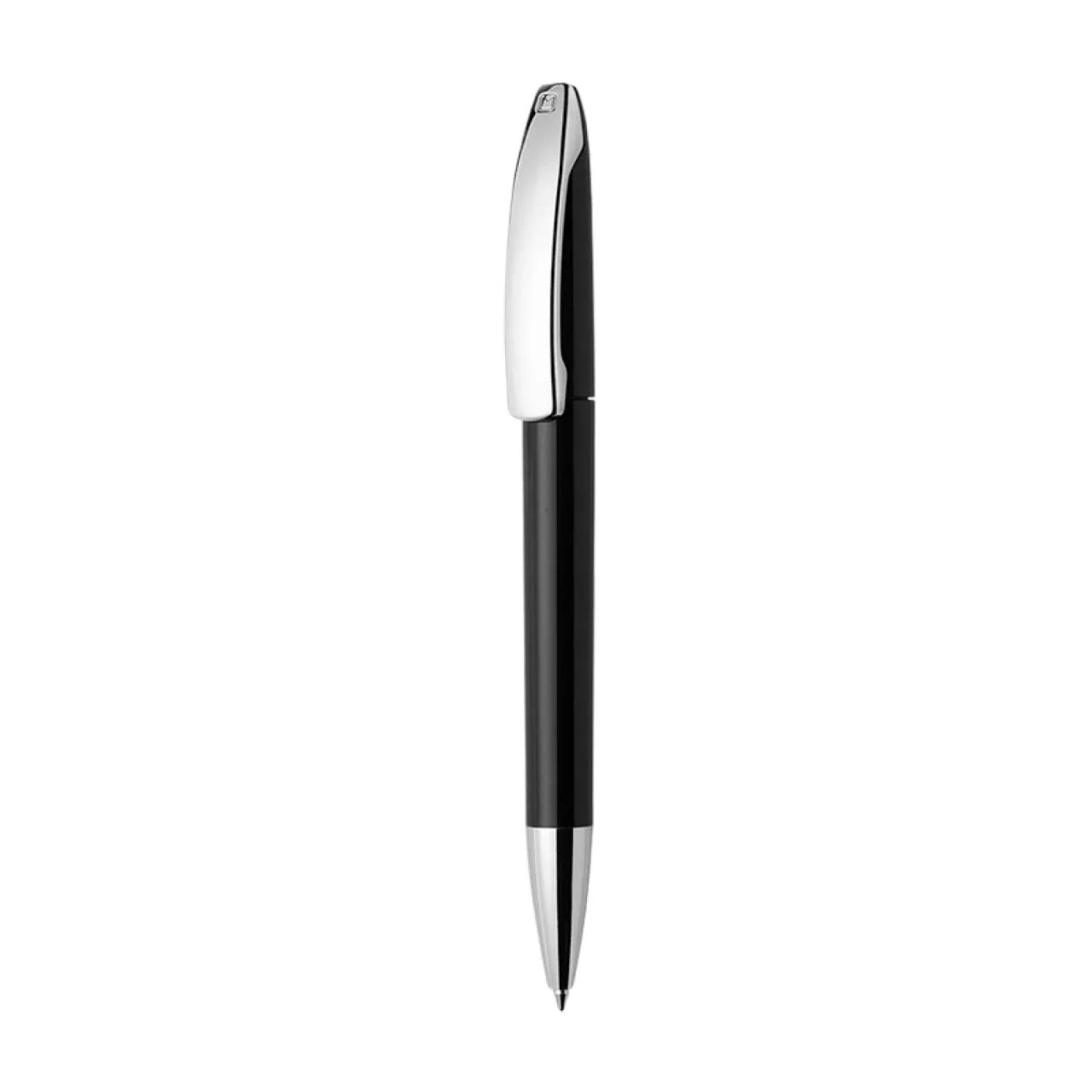 Maxema View-1 Metal Retractable Gel Pen, 0.5mm, Twist Action