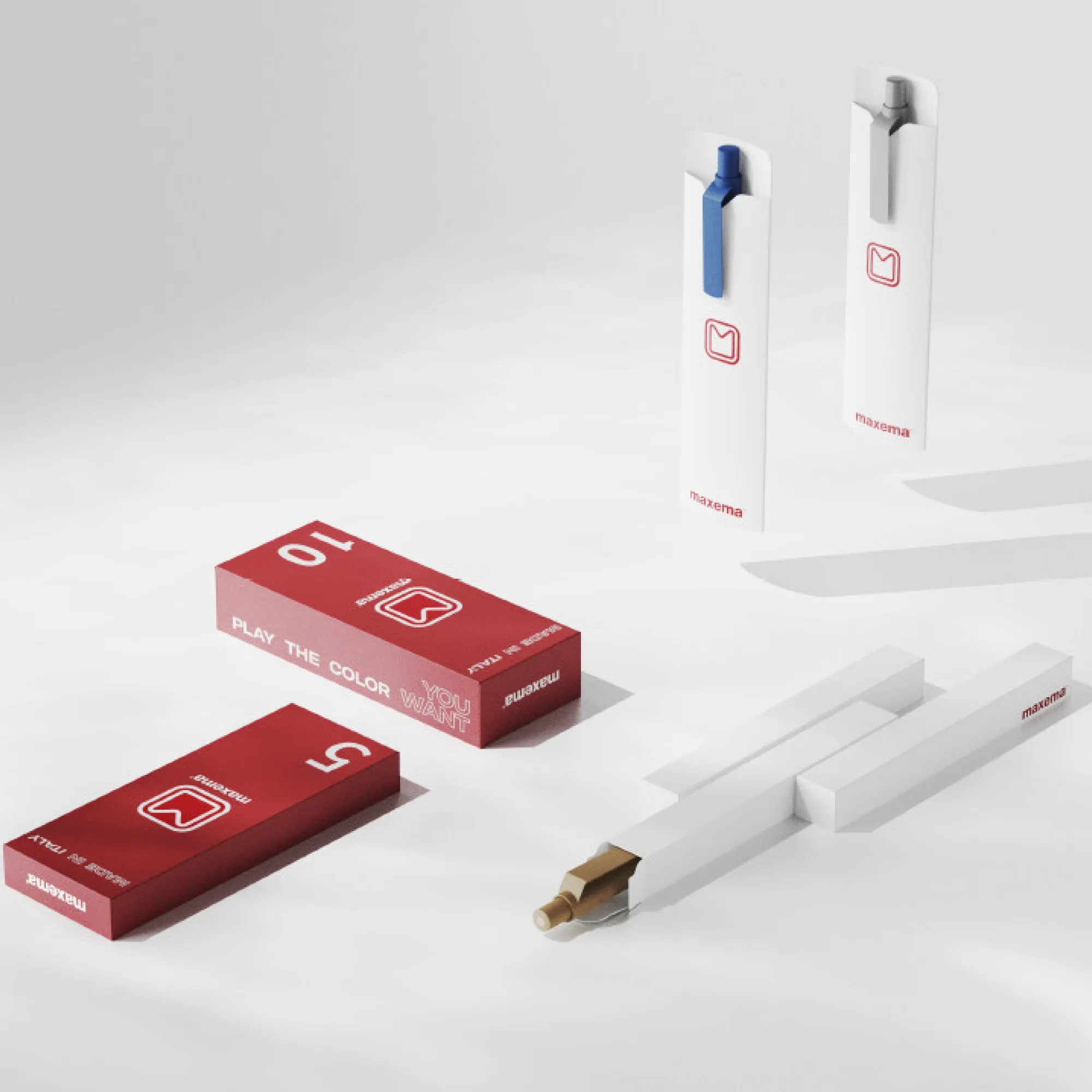 Maxema View-1 Metal Retractable Gel Pen, 0.5mm, Twist Action thumbnail 4