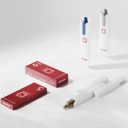 Maxema View-1 Metal Retractable Gel Pen, 0.5mm, Twist Action thumbnail 4