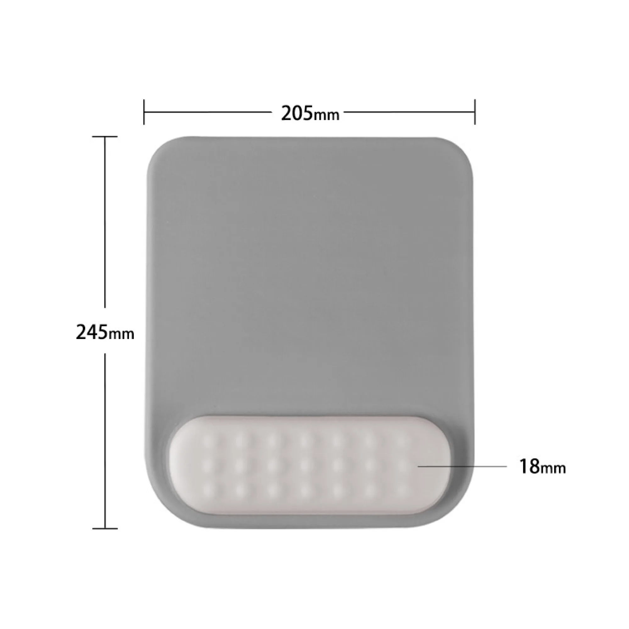 Wrist Rest Mouse Pad with Raised Massage Dots thumbnail 5