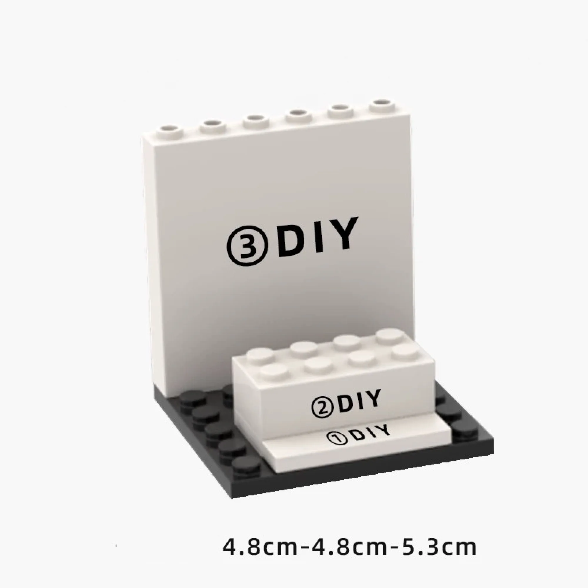 Graduation-Themed Plastic Figurine Display Stand Set thumbnail 4