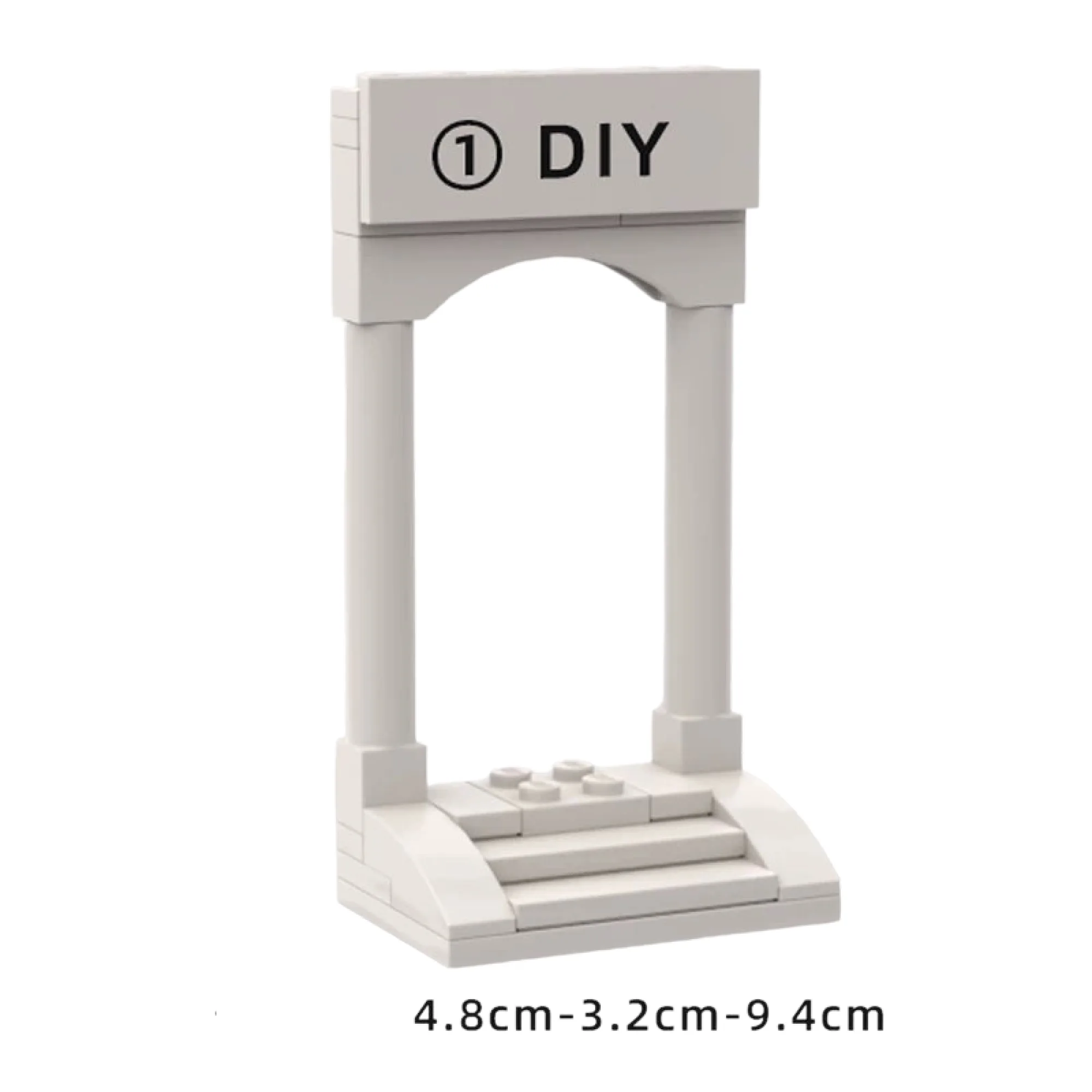 Graduation-Themed Plastic Figurine Display Stand Set thumbnail 7