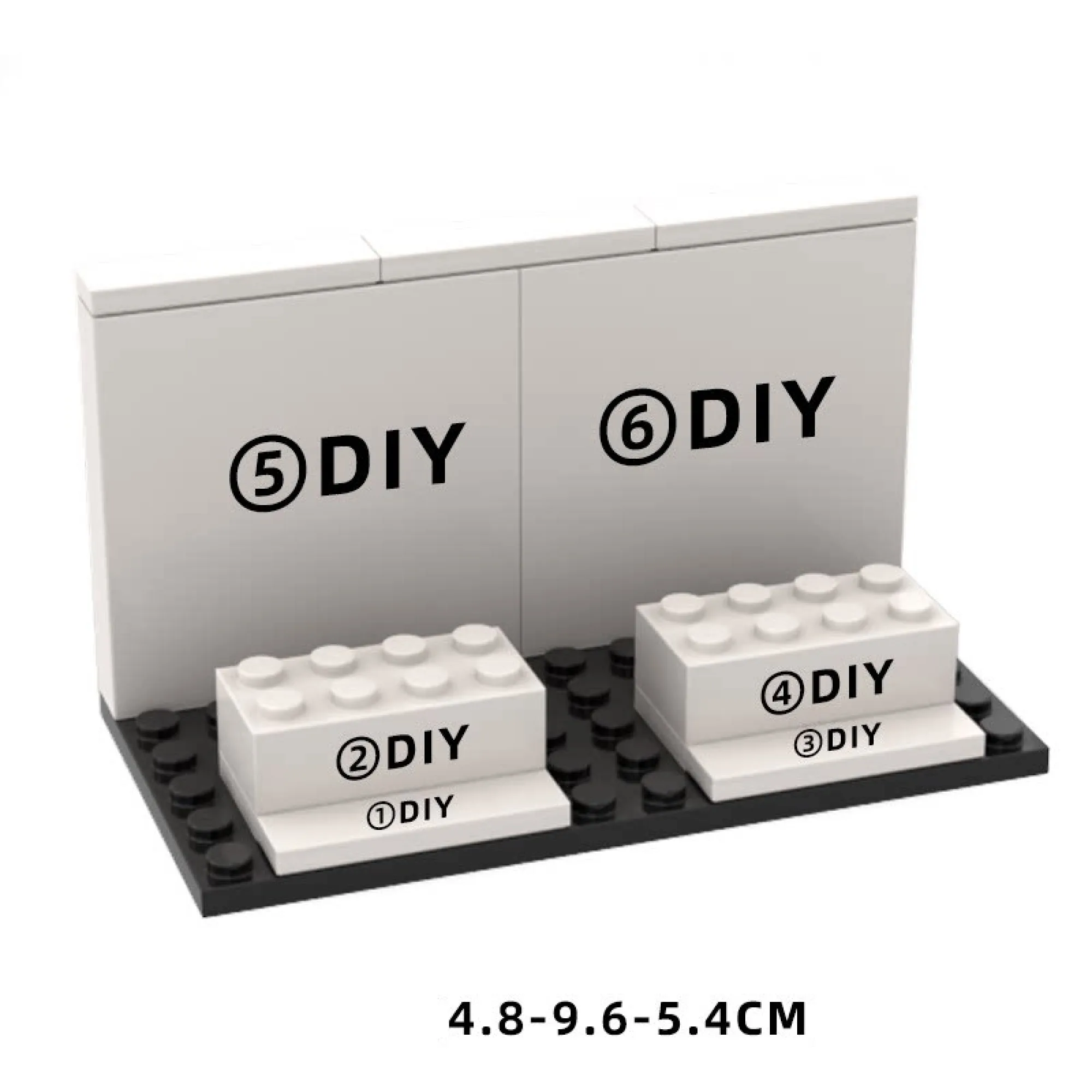 Graduation-Themed Plastic Figurine Display Stand Set thumbnail 9