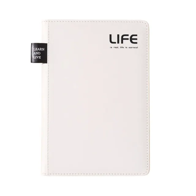 A5 Hardcover PU Leather Notebook with Lined 100g Paper