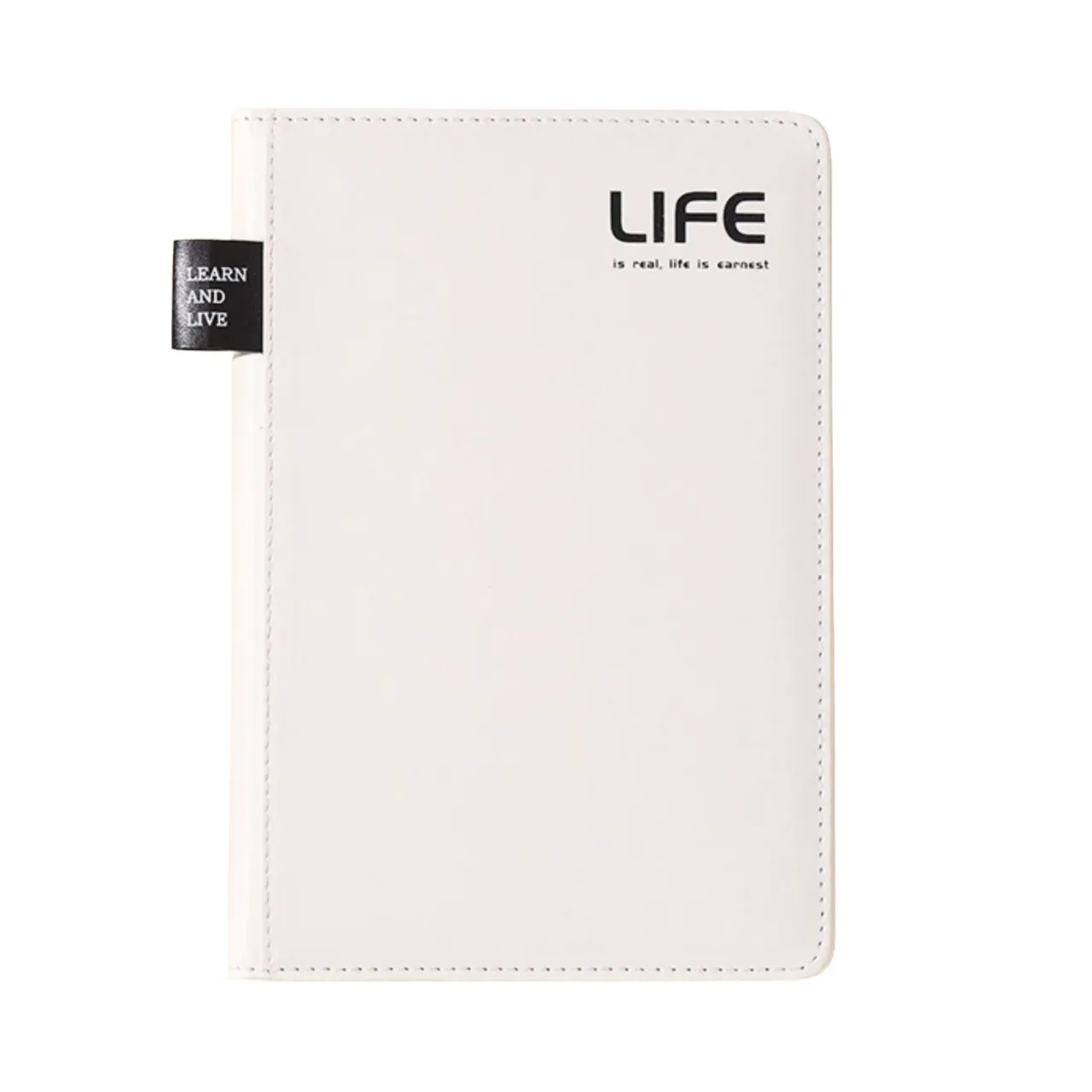 A5 Hardcover PU Leather Notebook with Lined 100g Paper
