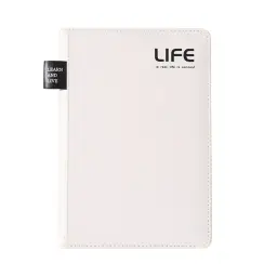 A5 Hardcover PU Leather Notebook with Lined 100g Paper thumbnail 1