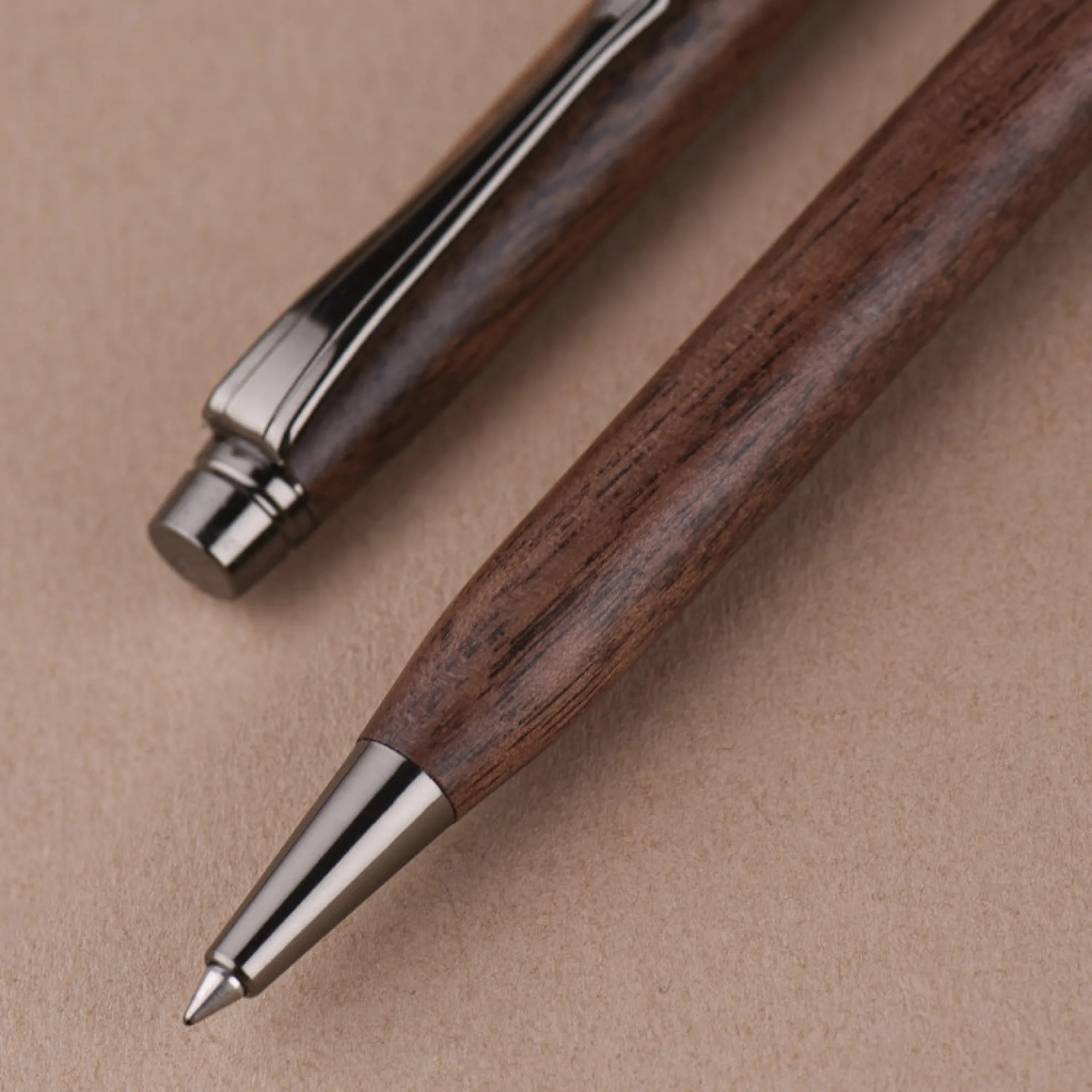 Solid Wood Rollerball Pen with G2 Refill thumbnail 4
