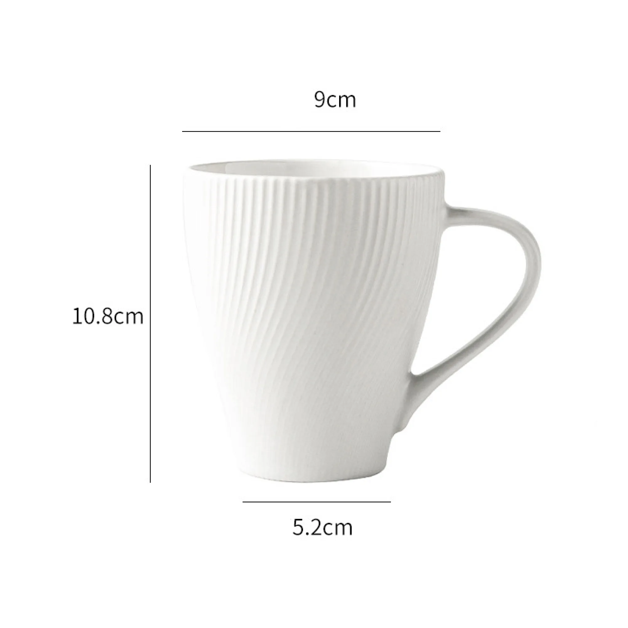 Ceramic Mug with Colored Glaze and Solid Color Finish thumbnail 7