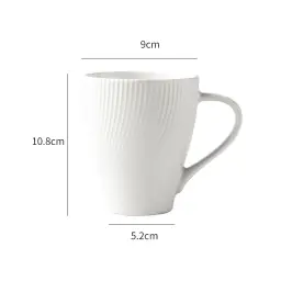 Ceramic Mug with Colored Glaze and Solid Color Finish thumbnail 7
