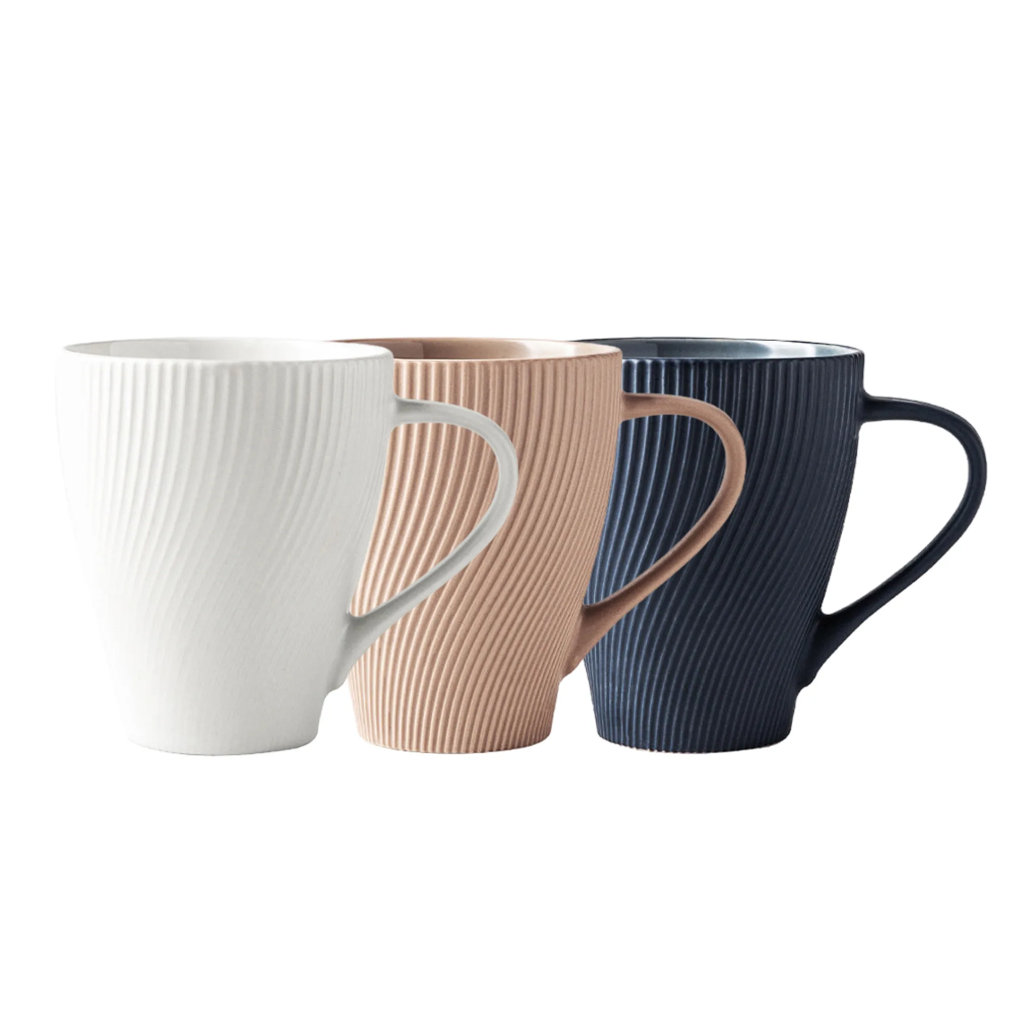 Ceramic Mug with Colored Glaze and Solid Color Finish thumbnail 6