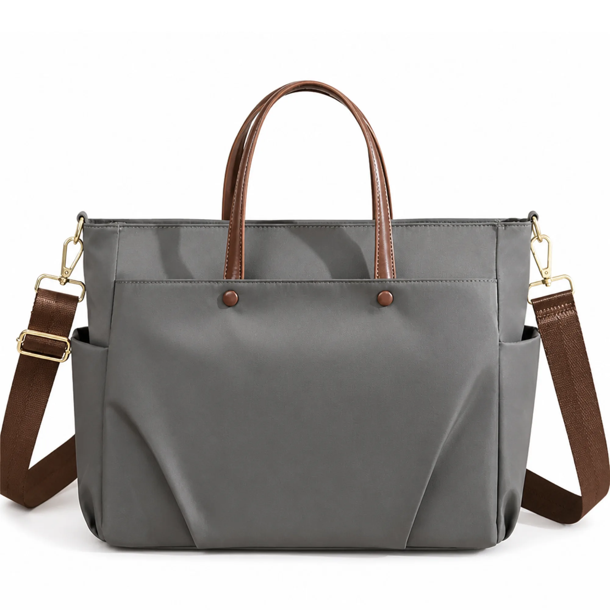 Nylon Laptop Tote Bag with Multiple Carrying Options thumbnail 9