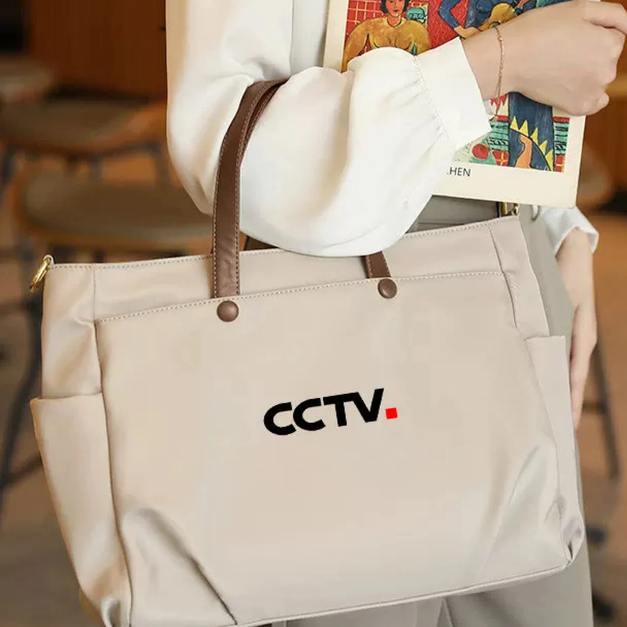 Nylon Laptop Tote Bag with Multiple Carrying Options thumbnail 2