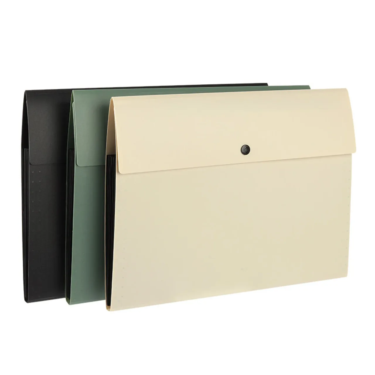 A4 Accordion Multi-Pocket Document Organizer Folder with 5 or 8 Pockets
