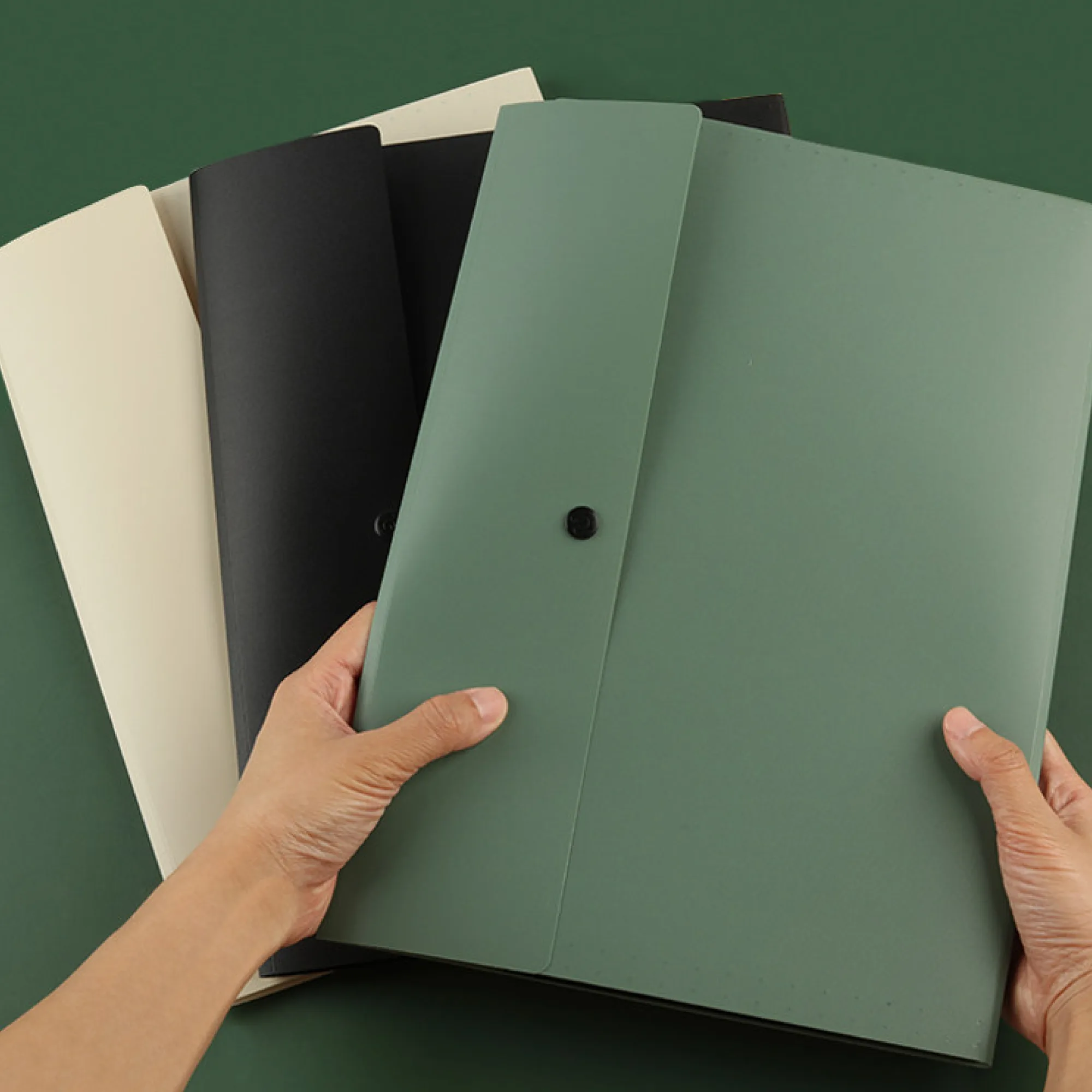 A4 Accordion Multi-Pocket Document Organizer Folder with 5 or 8 Pockets thumbnail 3