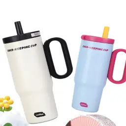 316 Stainless Steel Insulated Tumbler with Straw, 750ml thumbnail 4