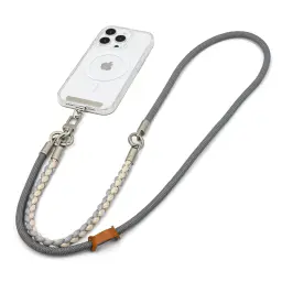 Three-in-One Nylon Braided Phone Lanyard Strap thumbnail 2